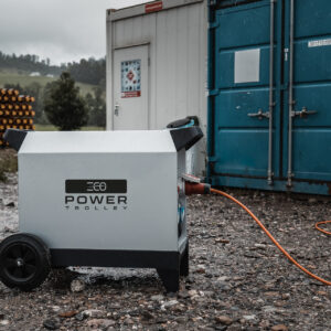 ecoPowertTrolley Anwendung Baustelle